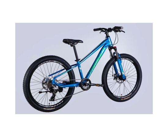Велосипед Formula 24" THOR DD рама-12" AL 2025 синьо-зелений (OPS-FR-24-427), изображение 5