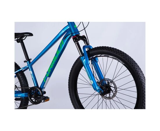 Велосипед Formula 24" THOR DD рама-12" AL 2025 синьо-зелений (OPS-FR-24-427), изображение 6