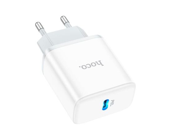 Зарядное устройство HOCO C104A Stage USB-C PD20W White (6931474782892), изображение 3 Зарядное устройство HOCO C104A Stage USB-C PD20W White (6931474782892), изображение 3