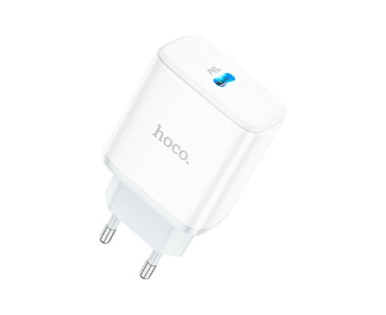 Зарядний пристрій HOCO C104A Stage USB-C PD20W White (6931474782892)