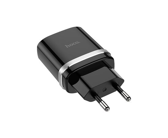Зарядное устройство HOCO C12Q Smart USB QC3.0 18W Black (6931474716255), изображение 2