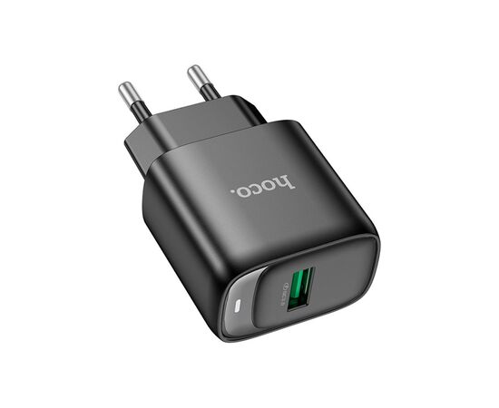 Зарядное устройство HOCO C140A Smart USB QC3.0 Black (6942007627788), изображение 2 Зарядное устройство HOCO C140A Smart USB QC3.0 Black (6942007627788), изображение 2