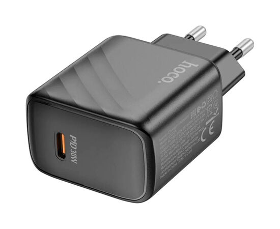 Зарядное устройство HOCO CS22A Value USB-C PD30W Black (6942007609913), изображение 3