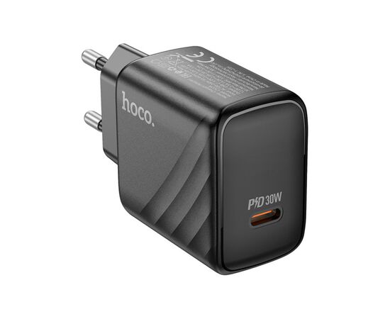 Зарядний пристрій HOCO CS22A Value USB-C PD30W Black (6942007609913)