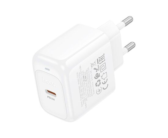 Зарядное устройство HOCO CS53A Surplus USB-C PD25W White (6942007631488), изображение 2 Зарядное устройство HOCO CS53A Surplus USB-C PD25W White (6942007631488), изображение 2