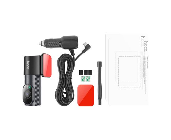 Видеорегистратор HOCO DV7 2K display hidden driving recorder Black (6942007623377), изображение 6 Видеорегистратор HOCO DV7 2K display hidden driving recorder Black (6942007623377), изображение 6