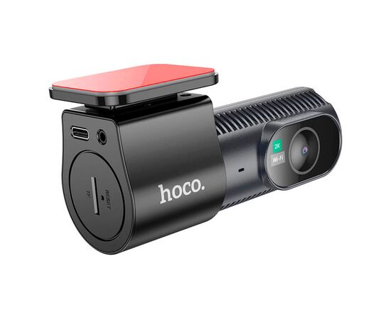 Відеореєстратор HOCO DV7 2K display hidden driving recorder Black (6942007623377)