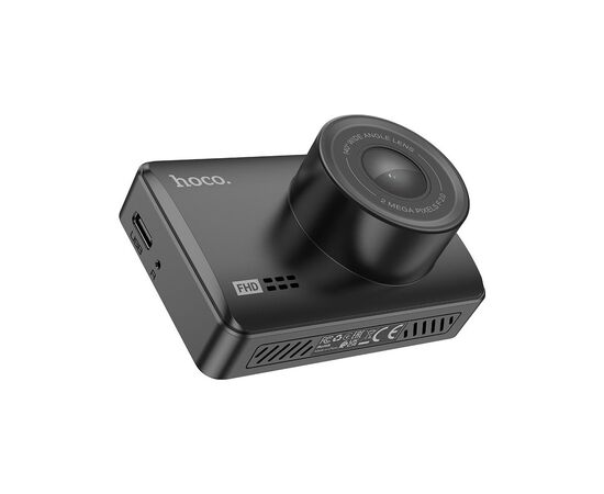 Видеорегистратор HOCO DV2 Driving recorder with display Black (6942007608176), изображение 4 Видеорегистратор HOCO DV2 Driving recorder with display Black (6942007608176), изображение 4