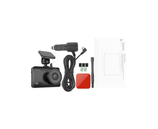 Видеорегистратор HOCO DV2 Driving recorder with display Black (6942007608176), изображение 5 Видеорегистратор HOCO DV2 Driving recorder with display Black (6942007608176), изображение 5