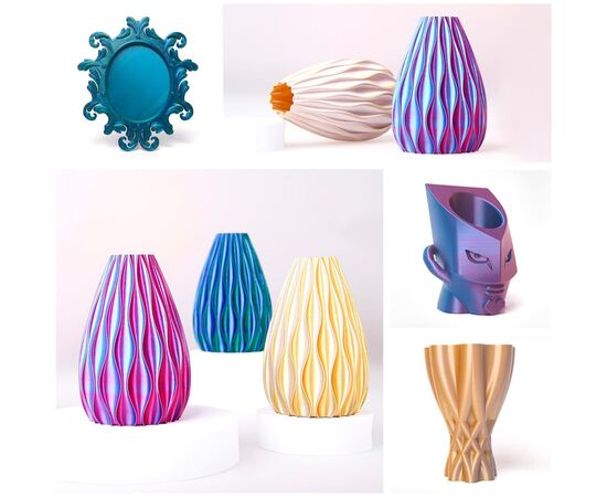 Пластик для 3D-принтера eSUN ePLA-Silk metal color, 1,75мм, 1кг, gold (ePLA-Silk-P175J1), изображение 11 Пластик для 3D-принтера eSUN ePLA-Silk metal color, 1,75мм, 1кг, gold (ePLA-Silk-P175J1), изображение 11