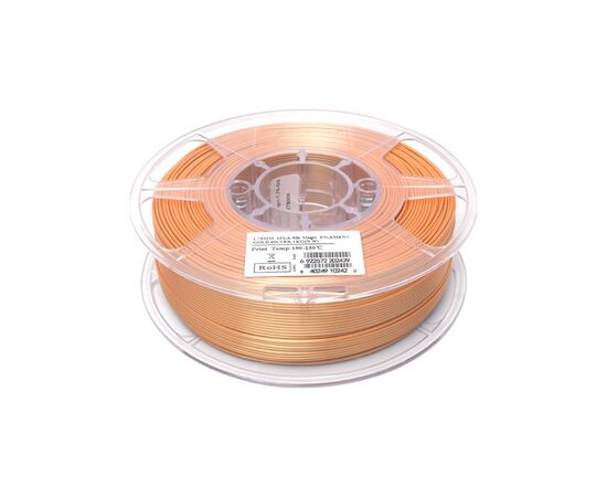Пластик для 3D-принтера eSUN ePLA-Silk metal color, 1,75мм, 1кг, gold (ePLA-Silk-P175J1), изображение 3 Пластик для 3D-принтера eSUN ePLA-Silk metal color, 1,75мм, 1кг, gold (ePLA-Silk-P175J1), изображение 3