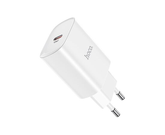 Зарядний пристрій HOCO N14 Smart Charging USB-C PD20W White (6931474745026)