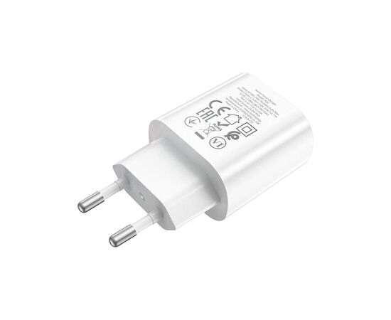 Зарядное устройство HOCO N22 Jetta USB-C PD25W White (6931474760067), изображение 4 Зарядное устройство HOCO N22 Jetta USB-C PD25W White (6931474760067), изображение 4
