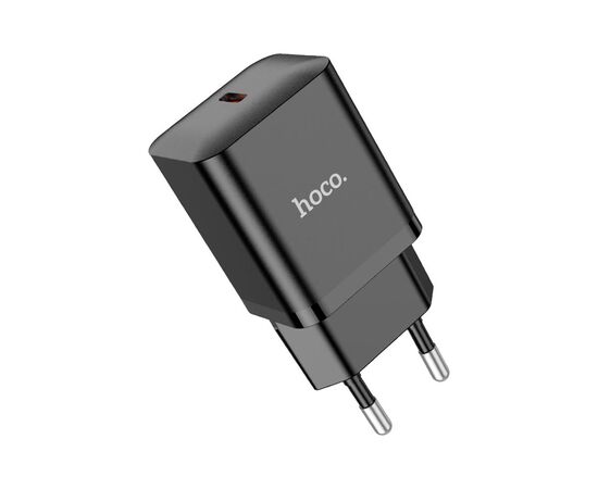 Зарядное устройство HOCO N27 Innovative USB-C PD20W Black (6931474783448), изображение 3 Зарядное устройство HOCO N27 Innovative USB-C PD20W Black (6931474783448), изображение 3