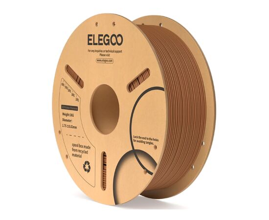 Пластик для 3D-принтера ELEGOO PLA 1кг, 1.75мм, brown (50.203.0167)