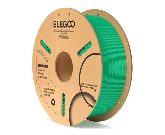 Пластик для 3D-принтера ELEGOO PLA 1кг, 1.75мм, green sea (50.203.0108)