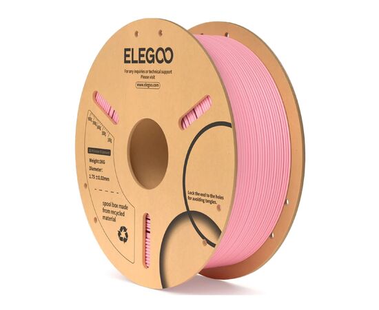 Пластик для 3D-принтера ELEGOO PLA 1кг, 1.75мм, pink (50.203.0104)
