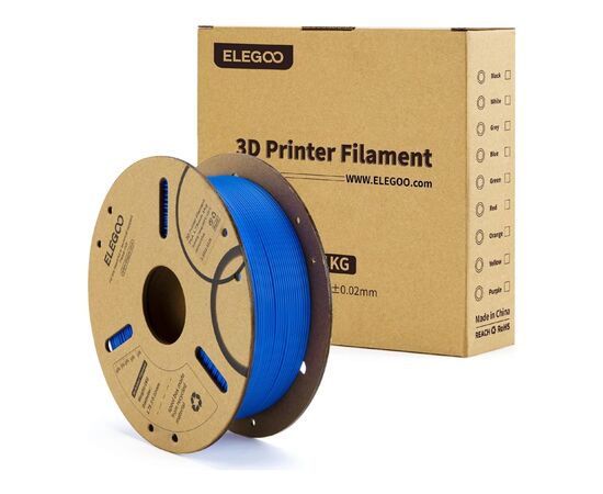 Пластик для 3D-принтера ELEGOO PLA 1кг, 1.75мм, blue dark (50.203.0068), изображение 2 Пластик для 3D-принтера ELEGOO PLA 1кг, 1.75мм, blue dark (50.203.0068), изображение 2