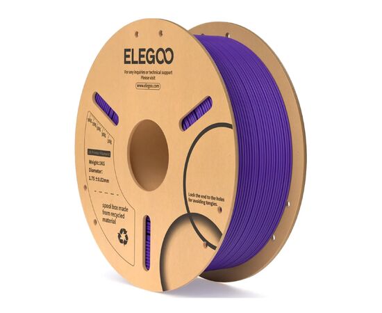 Пластик для 3D-принтера ELEGOO PLA 1кг, 1.75мм, purple (50.203.0105)