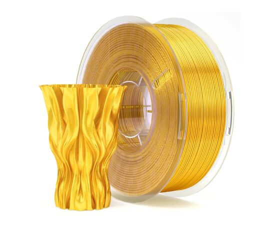 Пластик для 3D-принтера ELEGOO PLA silk gloss 1кг, 1.75мм, gold (50.203.0091), изображение 2 Пластик для 3D-принтера ELEGOO PLA silk gloss 1кг, 1.75мм, gold (50.203.0091), изображение 2