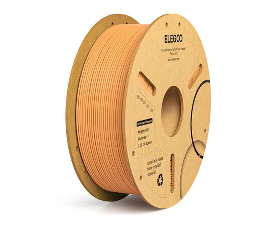 Пластик для 3D-принтера ELEGOO PLA Plus 1кг, 1.75мм, orange (50.203.0073)