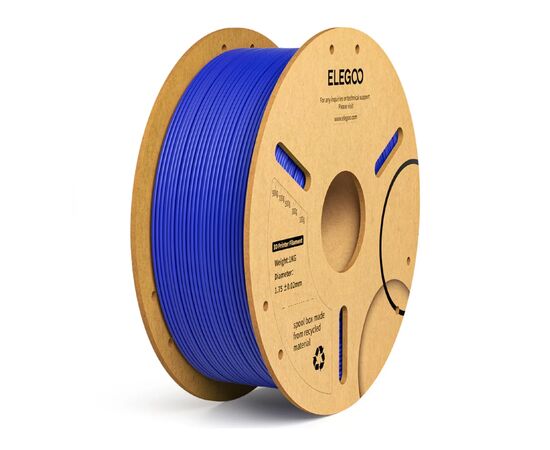 Пластик для 3D-принтера ELEGOO PLA Plus 1кг, 1.75мм, blue dark (50.203.0072)