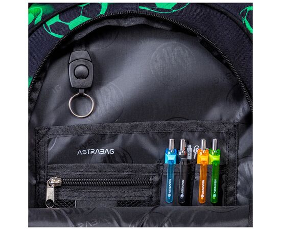 Рюкзак школьный Astrabag AB300 NEON FOOTBALL (502024102), изображение 7