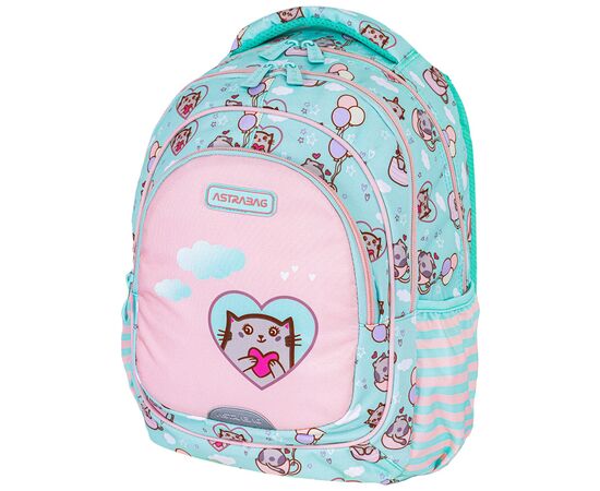 Рюкзак школьный Astrabag AB330 KITTY''S WORLD (502024001), изображение 2 Рюкзак школьный Astrabag AB330 KITTY''S WORLD (502024001), изображение 2