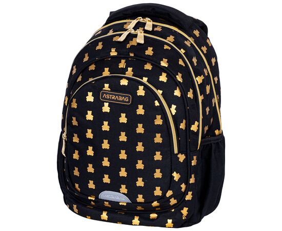 Рюкзак школьный Astrabag AB330 GOLDEN TEDDY з золотистим ... (502024089), изображение 2 Рюкзак школьный Astrabag AB330 GOLDEN TEDDY з золотистим ... (502024089), изображение 2