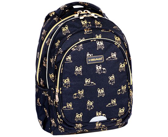 Рюкзак школьный Head AB300 GOLDEN PUPPY з золотистим ефек... (502024108), изображение 3 Рюкзак школьный Head AB300 GOLDEN PUPPY з золотистим ефек... (502024108), изображение 3
