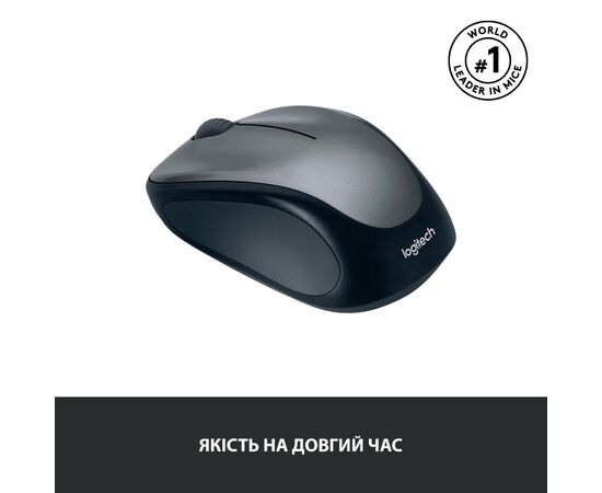 Мышка Logitech M235 Grey (910-002201), изображение 4 Мышка Logitech M235 Grey (910-002201), изображение 4