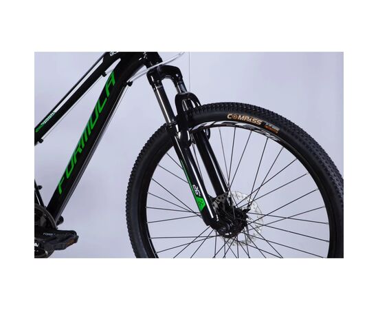 Велосипед Formula 26" BLACKWOOD DD рама-13" AL 2025 чорно-зелений (OPS-FR-26-773), изображение 5 Велосипед Formula 26" BLACKWOOD DD рама-13" AL 2025 чорно-зелений (OPS-FR-26-773), изображение 5