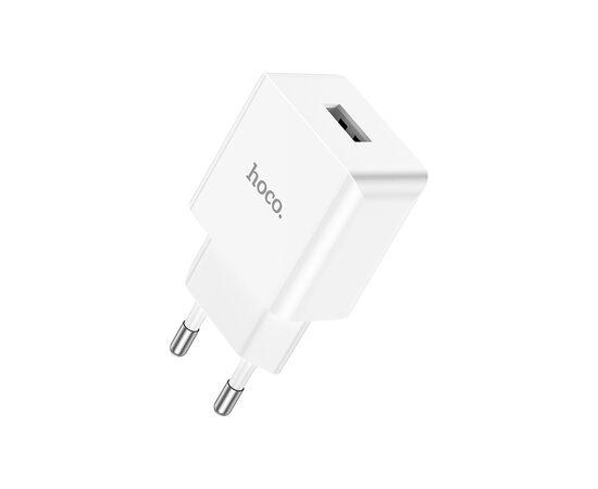 Зарядное устройство HOCO C106A Leisure USB 10.5W White (6931474783882), изображение 3 Зарядное устройство HOCO C106A Leisure USB 10.5W White (6931474783882), изображение 3