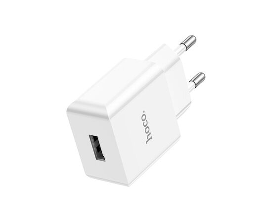 Зарядное устройство HOCO C106A Leisure USB 10.5W White (6931474783882), изображение 4 Зарядное устройство HOCO C106A Leisure USB 10.5W White (6931474783882), изображение 4