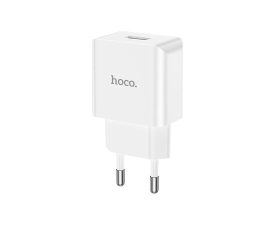 Зарядное устройство HOCO C106A Leisure USB 10.5W White (6931474783882)