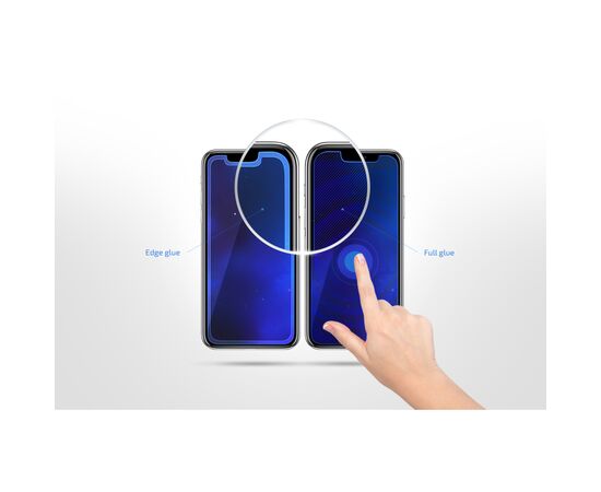 Стекло защитное 2E Apple iPhone 11 2.5D FCFG black (2E-IP-11.-6.1-SMFCFG-BB), изображение 5 Стекло защитное 2E Apple iPhone 11 2.5D FCFG black (2E-IP-11.-6.1-SMFCFG-BB), изображение 5
