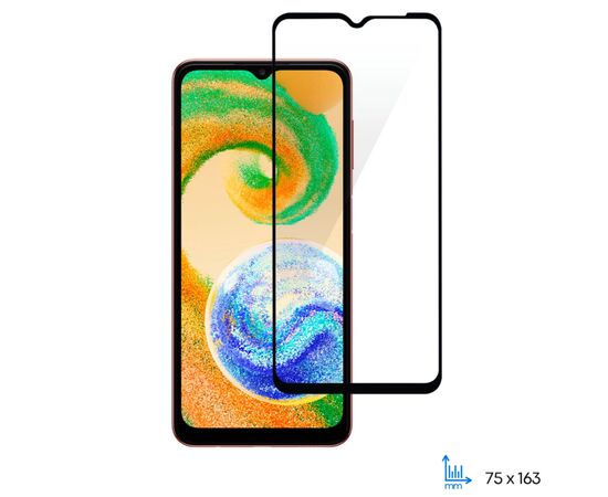 Стекло защитное 2E Samsung Galaxy A04-A04s (A045-A047) 2.5D FCFG black (2E-G-A04-A04S-SMFCFG-BB)