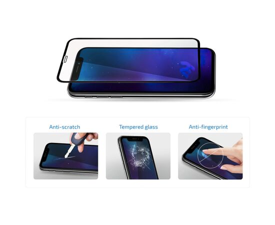 Стекло защитное 2E Samsung Galaxy A25 5G (A256) 2.5D FCFG black (2E-G-A25-SMFCFG-BB), изображение 2 Стекло защитное 2E Samsung Galaxy A25 5G (A256) 2.5D FCFG black (2E-G-A25-SMFCFG-BB), изображение 2