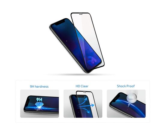 Стекло защитное 2E Samsung Galaxy A25 5G (A256) 2.5D FCFG black (2E-G-A25-SMFCFG-BB), изображение 4 Стекло защитное 2E Samsung Galaxy A25 5G (A256) 2.5D FCFG black (2E-G-A25-SMFCFG-BB), изображение 4