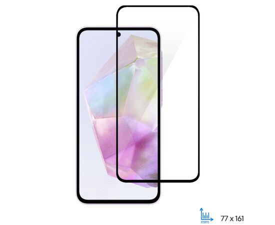 Стекло защитное 2E Samsung Galaxy A35 5G (A356) 2.5D FCFG black (2E-G-A35-SMFCFG-BB)