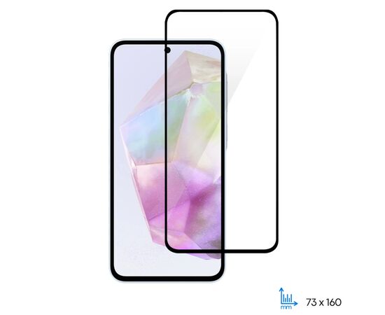 Стекло защитное 2E Samsung Galaxy A55 5G (A556) 2.5D FCFG black (2E-G-A55-SMFCFG-BB)