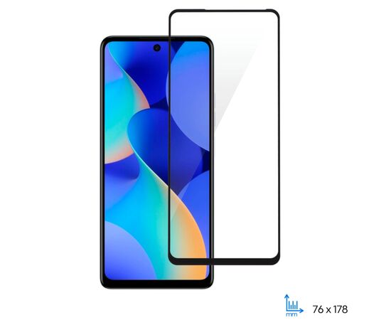 Стекло защитное 2E TECNO Spark 10 Pro (KI7) 2.5D FCFG black (2E-TC-SP10P-SMFCFG-BB)
