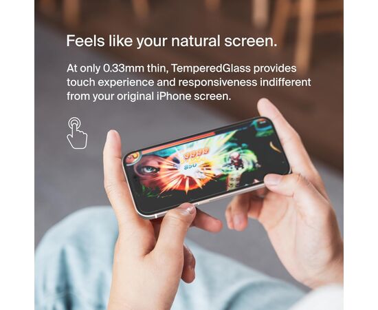 Стекло защитное Belkin iPhone 15 Pro Max TemperedGlass (OVA138ZZ), изображение 4 Стекло защитное Belkin iPhone 15 Pro Max TemperedGlass (OVA138ZZ), изображение 4