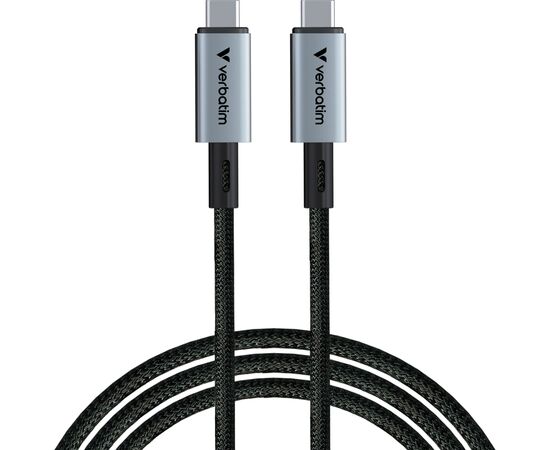 Дата кабель USB-C to USB-C 1.2m 240W black Verbatim (31847)
