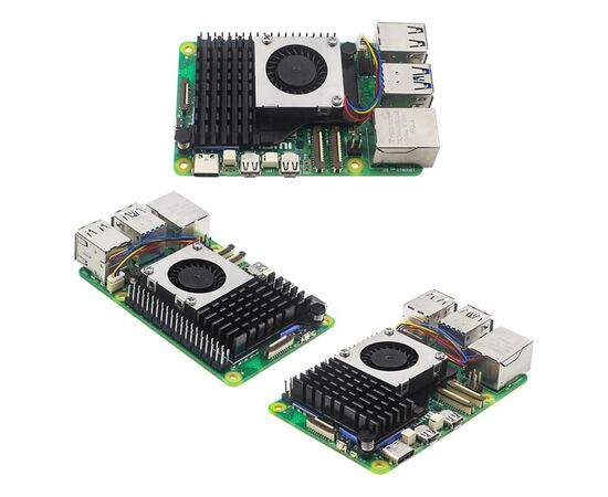 Радіатор охолодження для Мікро ПК Raspberry Pi з вентилятором для Raspberry Pi 5 (RA800), зображення 4 Радіатор охолодження для Мікро ПК Raspberry Pi з вентилятором для Raspberry Pi 5 (RA800), зображення 4