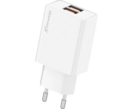 Зарядний пристрій Grand-X CH-15W 2xUSB 10.5W Black (CH-15W), зображення 2 Зарядний пристрій Grand-X CH-15W 2xUSB 10.5W Black (CH-15W), зображення 2