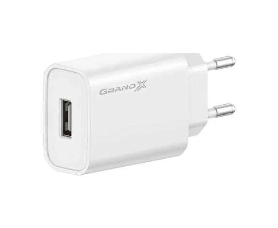 Зарядний пристрій Grand-X CH-550W Quick Charge USB QC3.0 Black (CH-550W), зображення 2 Зарядний пристрій Grand-X CH-550W Quick Charge USB QC3.0 Black (CH-550W), зображення 2