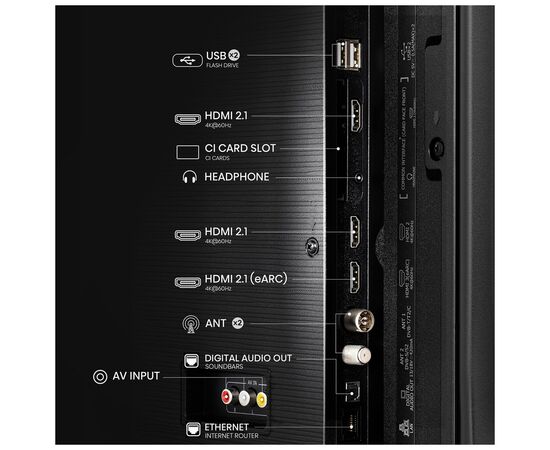 Телевизор Hisense 55E7Q, изображение 6 Телевизор Hisense 55E7Q, изображение 6