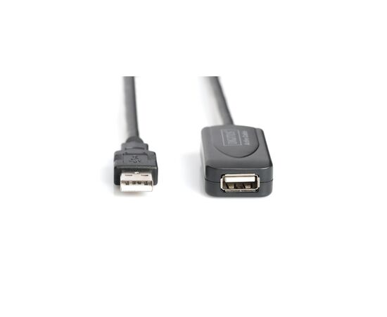 Дата кабель USB 2.0 AM/AF 20.0 m active Digitus (DA-73102), изображение 2 Дата кабель USB 2.0 AM/AF 20.0 m active Digitus (DA-73102), изображение 2