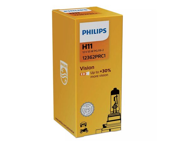 Автолампа Philips галогенова 55W (12362PR C1), изображение 2 Автолампа Philips галогенова 55W (12362PR C1), изображение 2